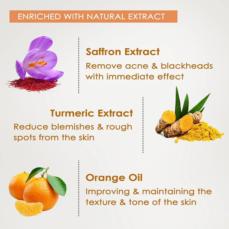 NutriGlow Gold Kesar Facial Kit For Instant Radiant Shine, 260 g-4.webp